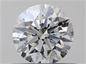 Natural Diamond 0.40 Carats, Round with Excellent Cut, G Color, VS2 Clarity and Certified by GIA