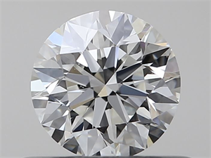 Picture of Natural Diamond 0.40 Carats, Round with Excellent Cut, G Color, VS2 Clarity and Certified by GIA