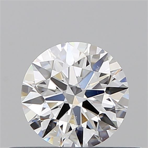 Picture of Natural Diamond 0.41 Carats, Round with Excellent Cut, D Color, SI1 Clarity and Certified by GIA