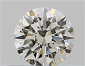 Natural Diamond 0.40 Carats, Round with Excellent Cut, J Color, VS1 Clarity and Certified by GIA