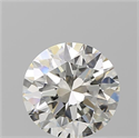 Natural Diamond 2.01 Carats, Round with Excellent Cut, H Color, VS1 Clarity and Certified by IGI