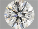 Natural Diamond 0.50 Carats, Round with Excellent Cut, K Color, VVS2 Clarity and Certified by GIA