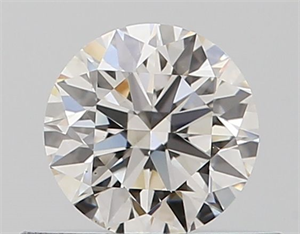 Picture of Natural Diamond 0.41 Carats, Round with Excellent Cut, G Color, VS1 Clarity and Certified by GIA