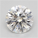 Natural Diamond 0.43 Carats, Round with Excellent Cut, E Color, VS2 Clarity and Certified by GIA