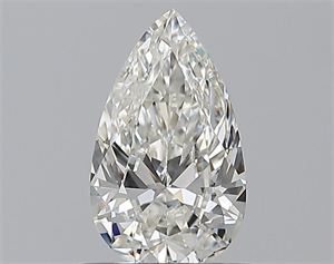 Picture of Natural Diamond 0.70 Carats, Pear with  Cut, H Color, VS1 Clarity and Certified by GIA