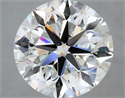 Natural Diamond 3.00 Carats, Round with Very Good Cut, J Color, VS1 Clarity and Certified by GIA