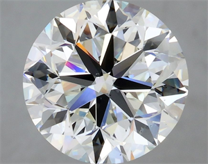 Picture of Natural Diamond 3.00 Carats, Round with Very Good Cut, J Color, VS1 Clarity and Certified by GIA