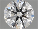 Natural Diamond 0.41 Carats, Round with Excellent Cut, F Color, VS1 Clarity and Certified by GIA