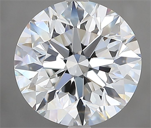 Picture of Natural Diamond 2.50 Carats, Round with Excellent Cut, G Color, VVS2 Clarity and Certified by GIA