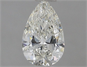 Natural Diamond 0.70 Carats, Pear with  Cut, H Color, VS1 Clarity and Certified by IGI