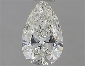 Picture of Natural Diamond 0.70 Carats, Pear with  Cut, H Color, VS1 Clarity and Certified by IGI