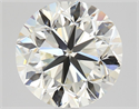 Natural Diamond 3.02 Carats, Round with Good Cut, K Color, VVS2 Clarity and Certified by GIA