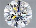 Natural Diamond 3.00 Carats, Round with Excellent Cut, G Color, VS2 Clarity and Certified by GIA