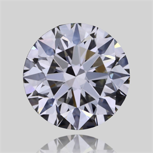 Picture of Natural Diamond 0.50 Carats, Round with Excellent Cut, J Color, VVS2 Clarity and Certified by GIA