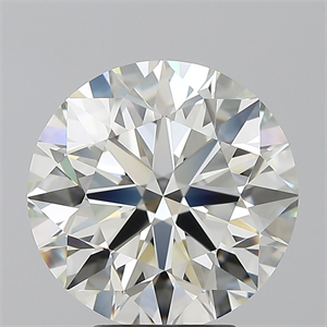 Picture of Natural Diamond 4.51 Carats, Round with Excellent Cut, I Color, VVS1 Clarity and Certified by IGI