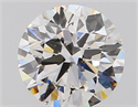 Natural Diamond 0.40 Carats, Round with Very Good Cut, E Color, SI1 Clarity and Certified by GIA