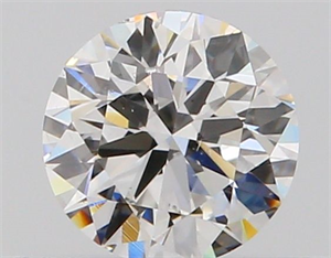 Picture of Natural Diamond 0.40 Carats, Round with Very Good Cut, E Color, SI1 Clarity and Certified by GIA