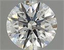 Natural Diamond 0.46 Carats, Round with Excellent Cut, I Color, VS1 Clarity and Certified by GIA