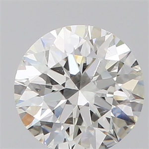 Picture of Natural Diamond 0.59 Carats, Round with Excellent Cut, J Color, SI2 Clarity and Certified by GIA