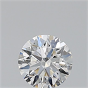 Natural Diamond 0.40 Carats, Round with Excellent Cut, E Color, VS2 Clarity and Certified by GIA