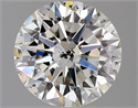 Natural Diamond 2.05 Carats, Round with Very Good Cut, H Color, I1 Clarity and Certified by GIA