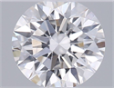 Natural Diamond 0.40 Carats, Round with Excellent Cut, F Color, SI1 Clarity and Certified by GIA