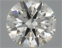 Natural Diamond 0.47 Carats, Round with Excellent Cut, I Color, VS2 Clarity and Certified by IGI