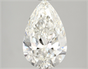 Natural Diamond 2.01 Carats, Pear with  Cut, I Color, VVS1 Clarity and Certified by GIA