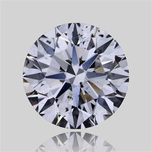 Picture of Natural Diamond 2.51 Carats, Round with Excellent Cut, F Color, SI2 Clarity and Certified by GIA