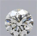 Natural Diamond 0.40 Carats, Round with Excellent Cut, G Color, SI1 Clarity and Certified by IGI