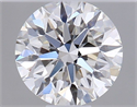 Natural Diamond 0.40 Carats, Round with Excellent Cut, H Color, VS2 Clarity and Certified by GIA