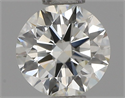 Natural Diamond 0.50 Carats, Round with Excellent Cut, I Color, VS1 Clarity and Certified by IGI