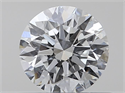 Natural Diamond 0.42 Carats, Round with Excellent Cut, E Color, SI2 Clarity and Certified by GIA