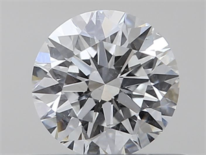 Picture of Natural Diamond 0.42 Carats, Round with Excellent Cut, E Color, SI2 Clarity and Certified by GIA