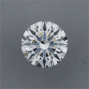 Picture of Natural Diamond 0.47 Carats, Round with Excellent Cut, F Color, I1 Clarity and Certified by GIA