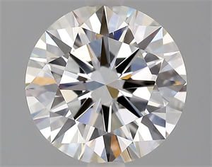 Picture of Natural Diamond 2.04 Carats, Round with Very Good Cut, H Color, VVS1 Clarity and Certified by GIA