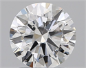 Natural Diamond 1.50 Carats, Round with Excellent Cut, E Color, SI1 Clarity and Certified by GIA