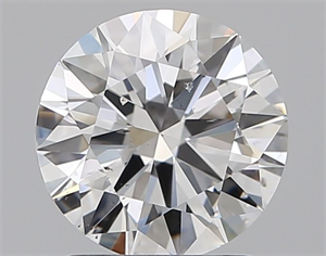 Picture of Natural Diamond 1.50 Carats, Round with Excellent Cut, E Color, SI1 Clarity and Certified by GIA