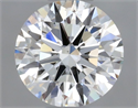 Natural Diamond 0.41 Carats, Round with Excellent Cut, I Color, SI1 Clarity and Certified by GIA