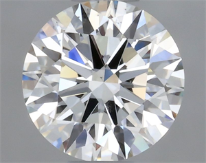 Picture of Natural Diamond 0.41 Carats, Round with Excellent Cut, I Color, SI1 Clarity and Certified by GIA