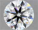 Natural Diamond 2.01 Carats, Round with Very Good Cut, I Color, VS1 Clarity and Certified by GIA