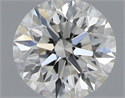 Natural Diamond 0.41 Carats, Round with Excellent Cut, G Color, VVS2 Clarity and Certified by GIA