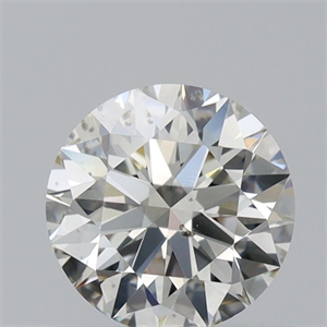 Picture of Natural Diamond 0.45 Carats, Round with Excellent Cut, J Color, SI1 Clarity and Certified by GIA