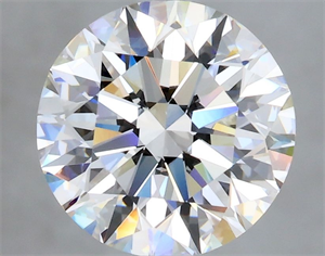 Picture of Natural Diamond 2.11 Carats, Round with Excellent Cut, H Color, VVS2 Clarity and Certified by GIA