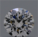 Natural Diamond 0.40 Carats, Round with Excellent Cut, G Color, VS1 Clarity and Certified by GIA