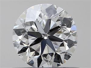 Picture of Natural Diamond 0.50 Carats, Round with Very Good Cut, G Color, SI2 Clarity and Certified by GIA