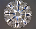 Natural Diamond 2.70 Carats, Round with Excellent Cut, E Color, SI2 Clarity and Certified by GIA