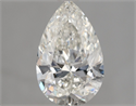 Natural Diamond 1.71 Carats, Pear with  Cut, H Color, SI1 Clarity and Certified by IGI