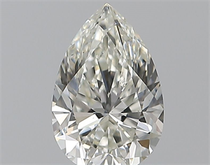 Picture of Natural Diamond 0.50 Carats, Pear with  Cut, I Color, VS1 Clarity and Certified by GIA