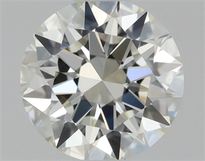 Picture of Natural Diamond 0.40 Carats, Round with Excellent Cut, J Color, VVS2 Clarity and Certified by GIA